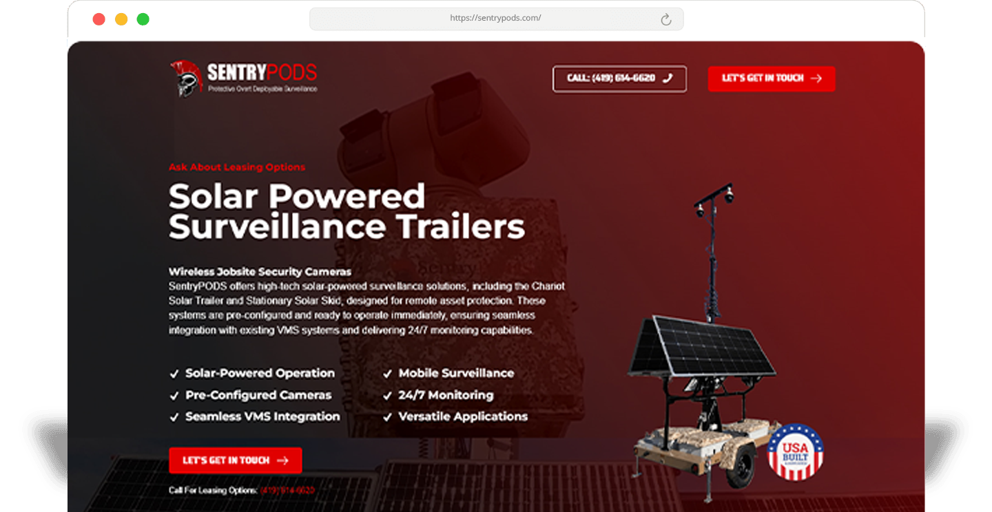 SentryPODS portfolio 2