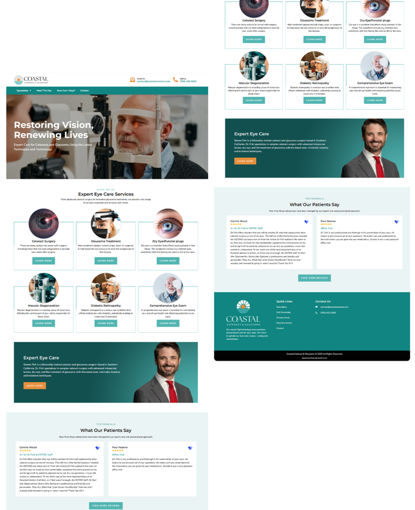 mi coastal cataract web pages