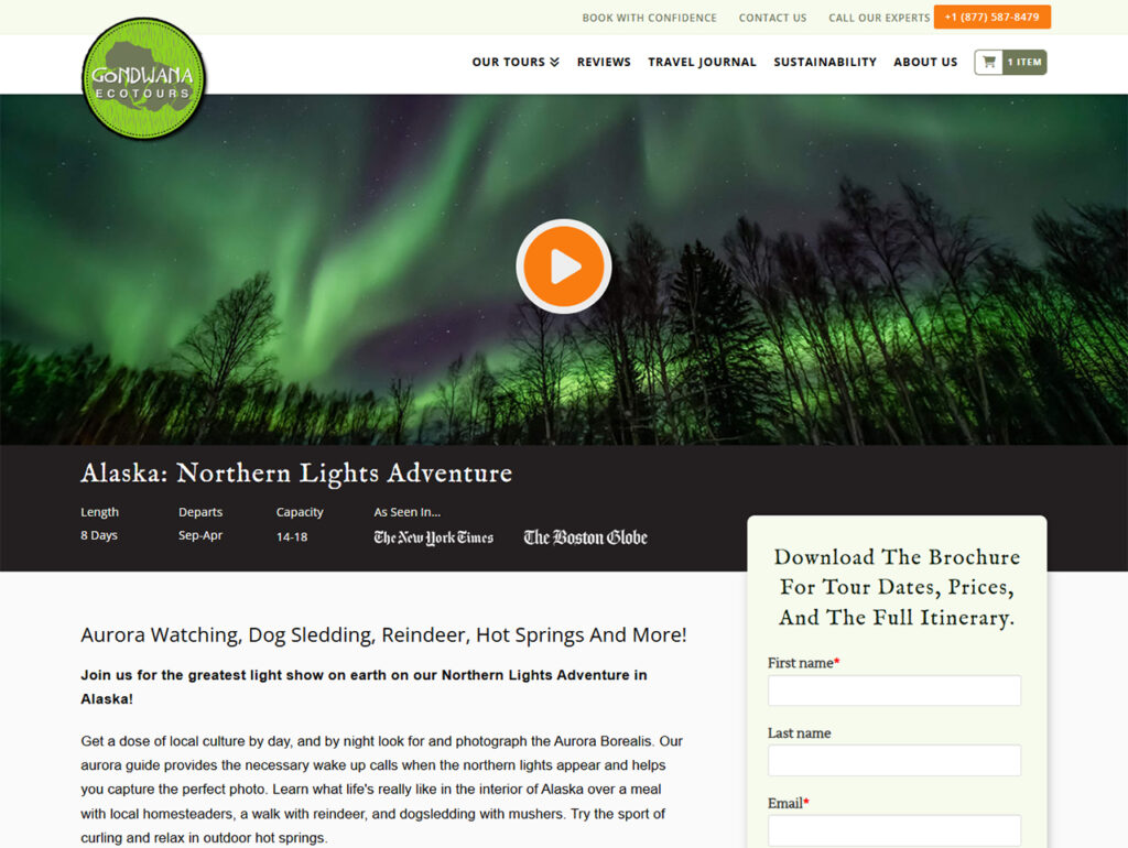 mi gondwanaecotours adventure tours northern lights tour fairbanks alaska