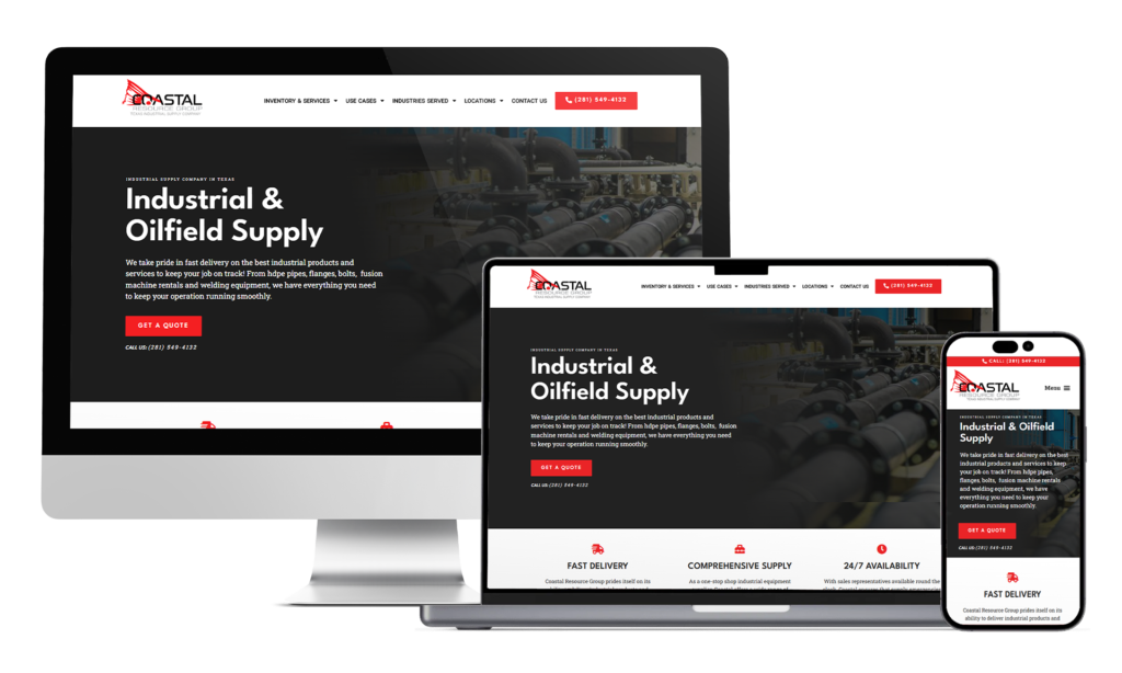 mi portfolio coastal resource website responsive