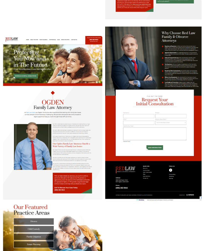 red law web pages