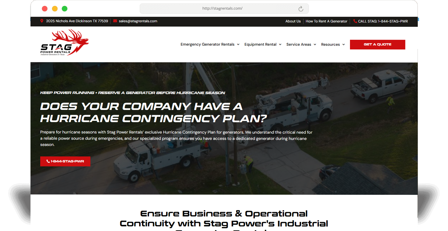 stag rentals browser updated